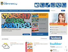 Tablet Screenshot of mennecy.fr